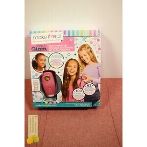 Make It Real Snap 'n Glam Hair Styling Set (Incomplete)